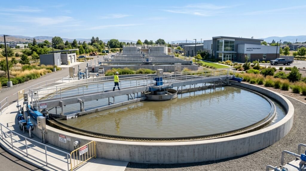 clarifier pabrik pengolahan air
