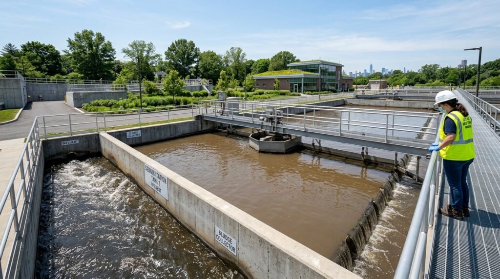 pengolahan air sedimentasi