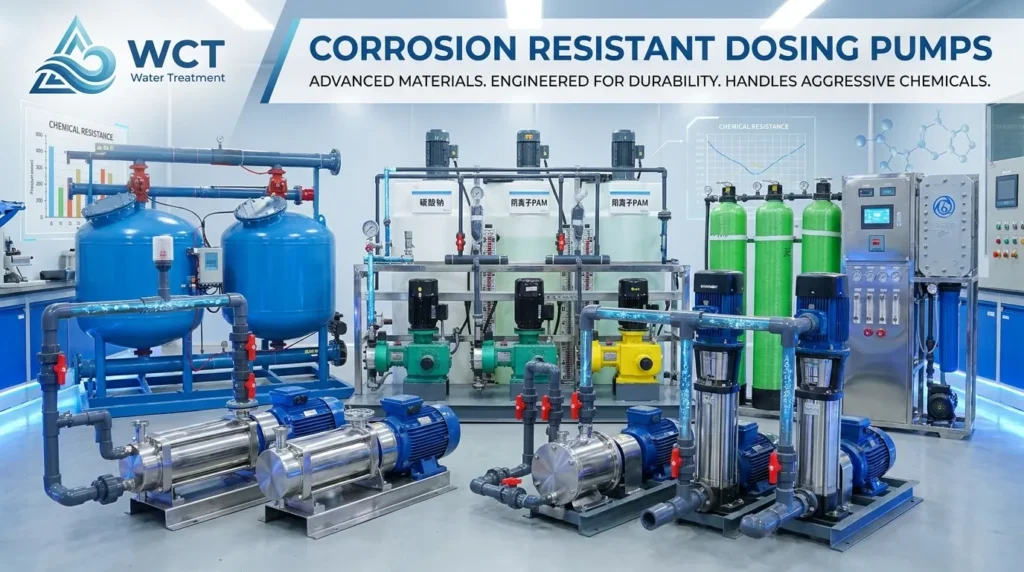 Pompa Dosing Tahan Korosi